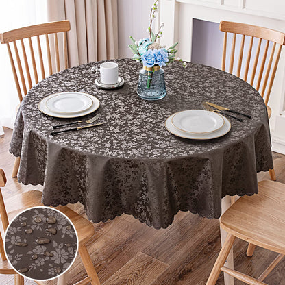 Smiry Rectangle Waterproof Heavy Duty Vinyl Tablecloths, 60 x 84 Inch
