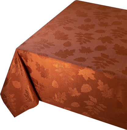 Benson Mills Harvest Legacy Tablecloth (Rust 60" x 104" Rectangular)