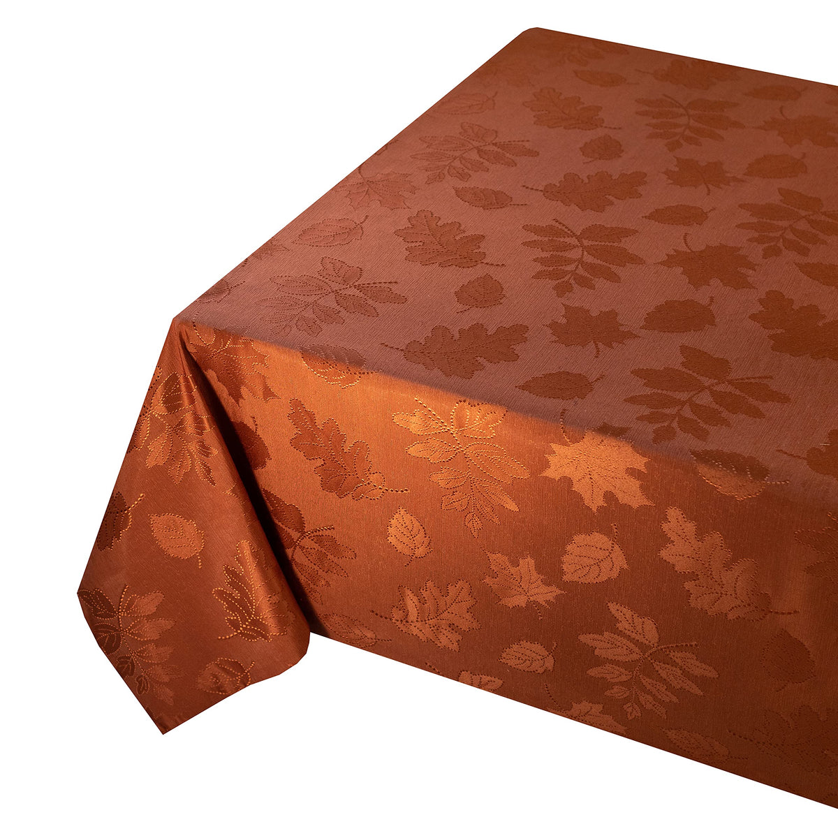 Benson Mills Harvest Legacy Tablecloth (Rust 60" x 104" Rectangular)