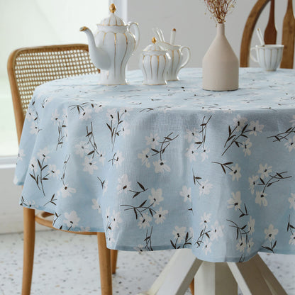 YiHomer Pastoral Rectangle Table Cloth 100% Polyester Fabric 60 x 102 Inch