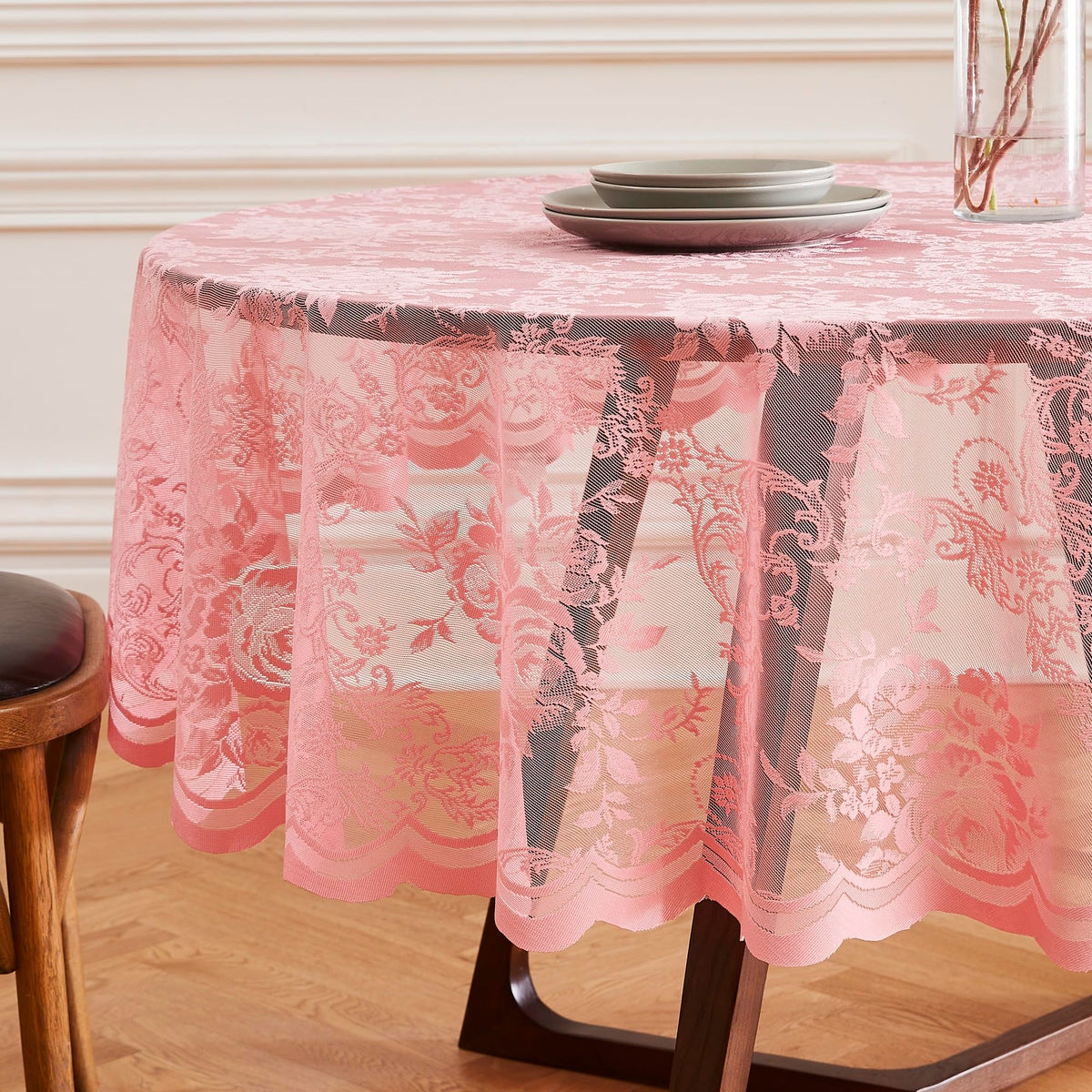 Warm Home Designs 60 x 120 Gold Rectangle Lace Tablecloth. LTC Linen 120